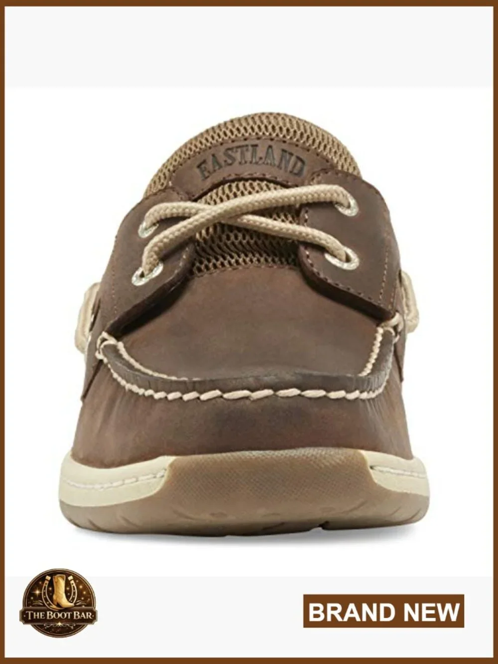 Men's Boat Shoe Lace-Up Oxfords Leather Cushioned Insole Round Toe Casual